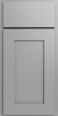 Essential cabinet door in Essential Gray