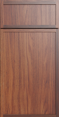 Oslo cabinet door in Walnut
