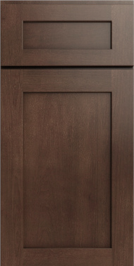 Shaker cabinet door in Kodiak