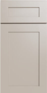 Shaker cabinet door in Sand